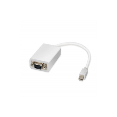 SYBA CL-ADA33009 câble vidéo et adaptateur Mini DisplayPort VGA (D-Sub) Blanc