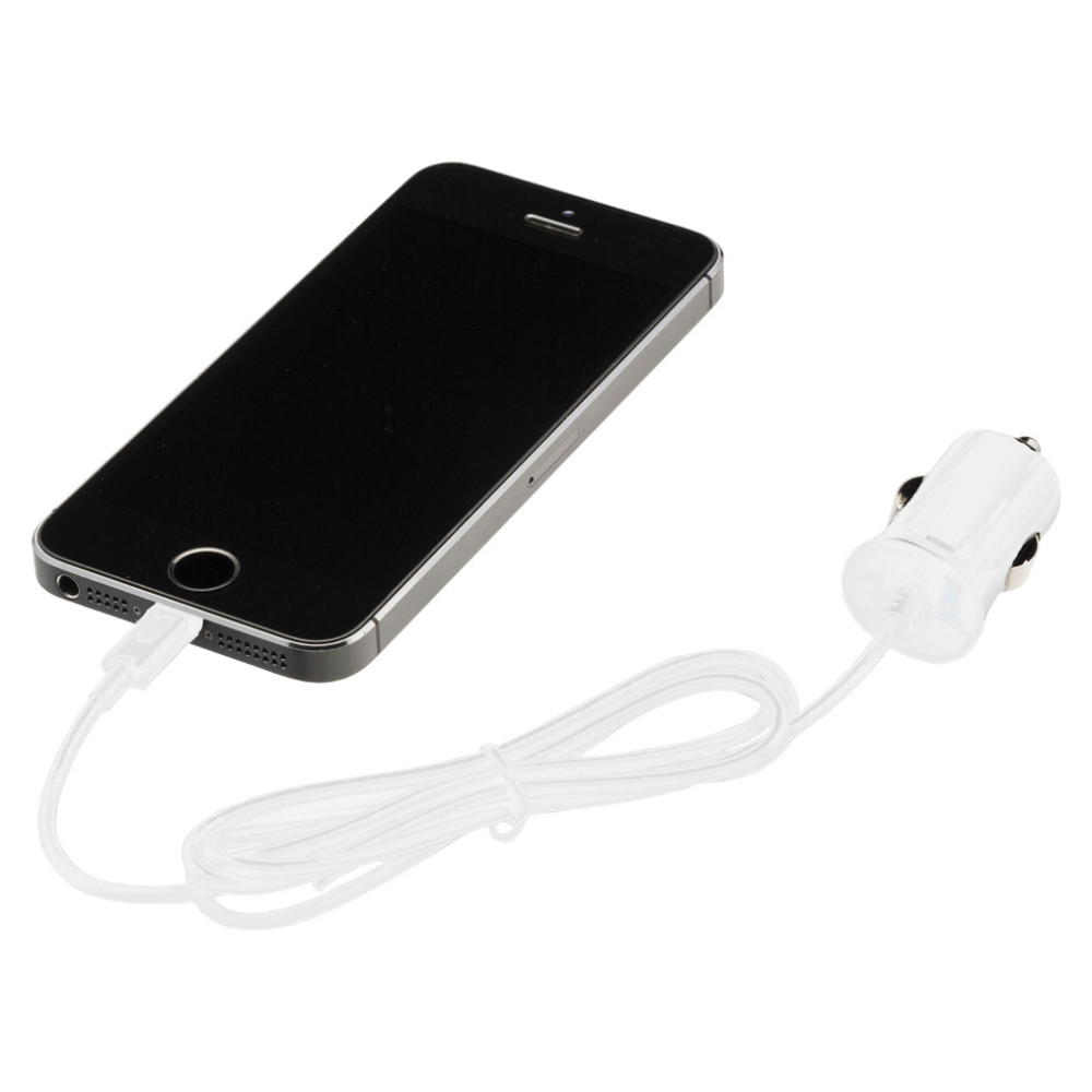 Valueline VLMP39891W10 chargeur d'appareils mobiles MP3, MP4, Smartphone, Tablette Blanc Allume-cigare Auto