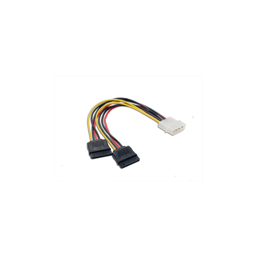 SYBA Molex to SATA Power Cable 0,1397 m SYBA Molex to SATA Power Cable 0,1397 m
