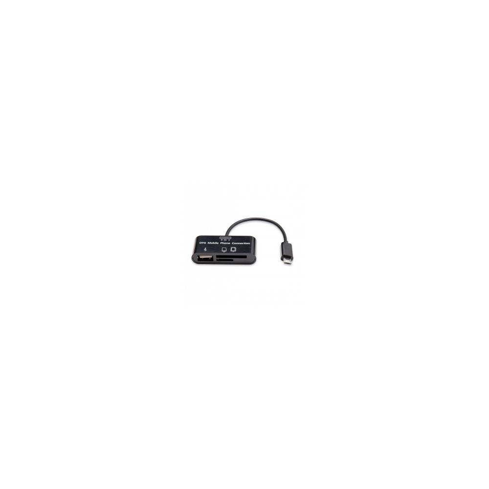 SYBA CL-CRD50061 lecteur de carte mémoire USB 2.0 Noir SYBA CL-CRD50061 lecteur de carte mémoire USB 2.0 Noir