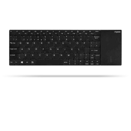 Rapoo E2710 clavier Universel RF sans fil AZERTY Français Noir