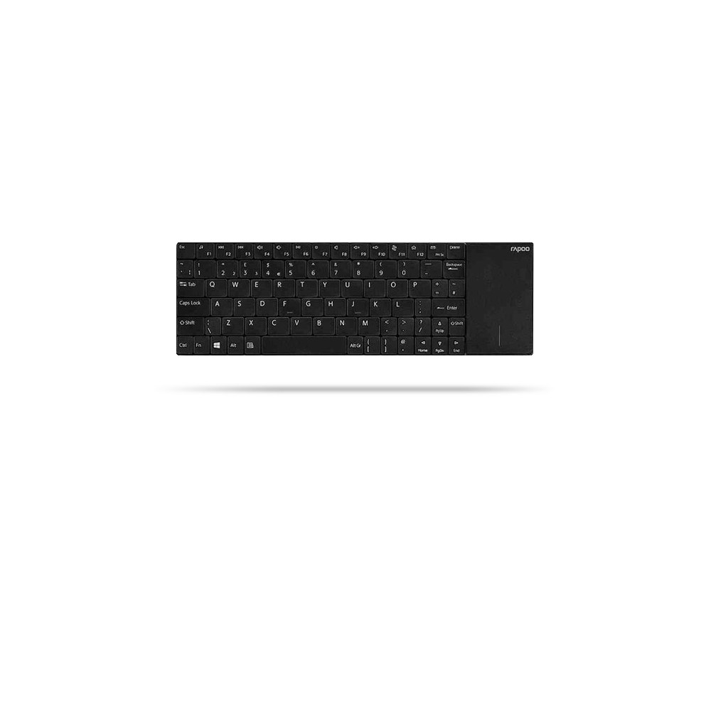 Rapoo E2710 clavier Universel RF sans fil AZERTY Français Noir Rapoo E2710 clavier Universel RF sans fil AZERTY Français Noir