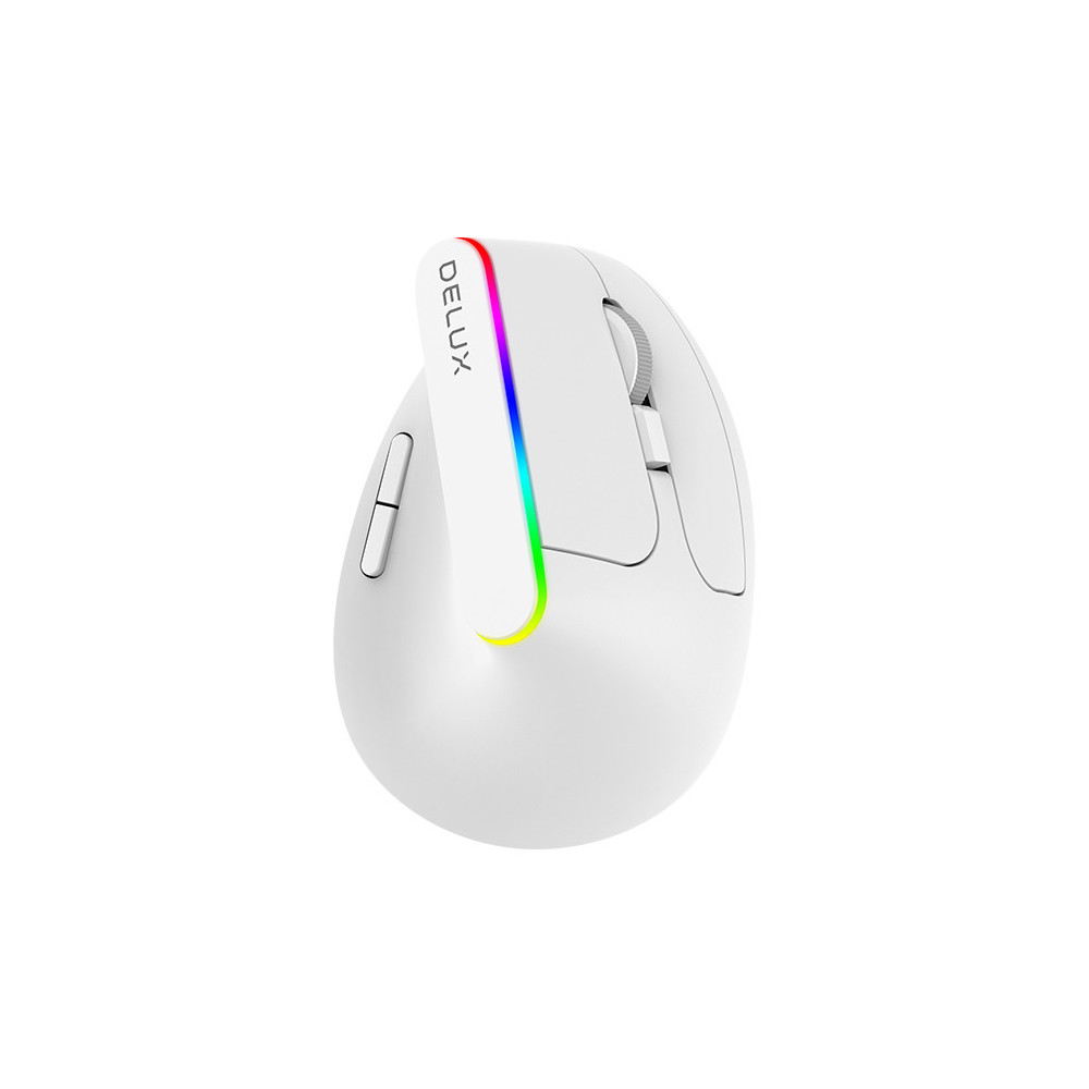 Delux M618DB souris Bureau Droitier RF sans fil + Bluetooth Optique 4000 DPI Delux M618DB souris Bureau Droitier RF sans fil + Bluetooth Optique 4000 DPI