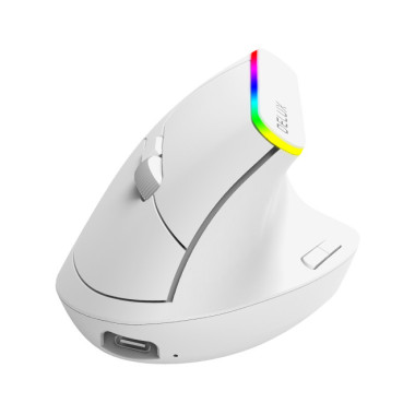 Delux M618DB souris Bureau Droitier RF sans fil + Bluetooth Optique 4000 DPI