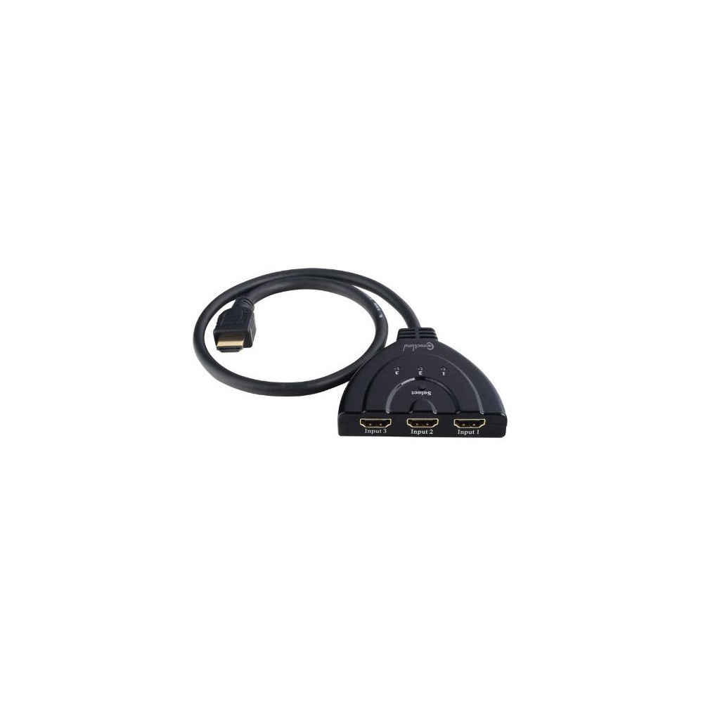 Connectland DS-HDMI-3P-0301D câble HDMI Noir Connectland DS-HDMI-3P-0301D câble HDMI Noir