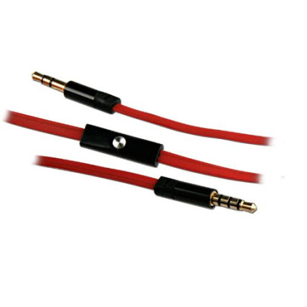 Connectland CL-CAB62059 câble audio 1,1 m 3,5mm Noir, Rouge