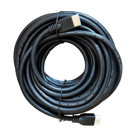 CON00046392 CABLE HDMI HIGH SPEED + ETHERNET MALE/MALE 15M