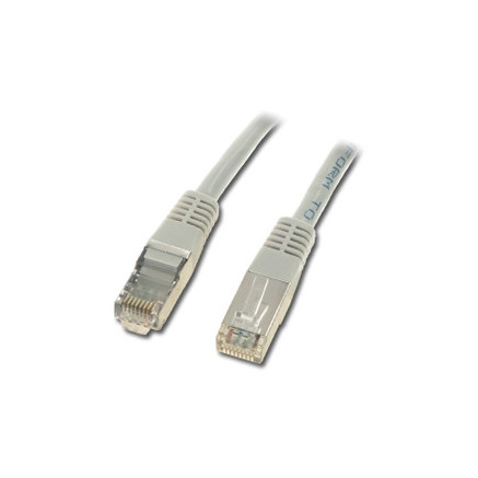 CON00046336 Câble Rj45 droit F/UTP cat6 blindé 0.5m gris