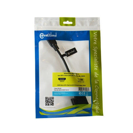 CON00046394 ADAPT.HDMI MALE TO DVI FEMELLE (24+5) 20CM
