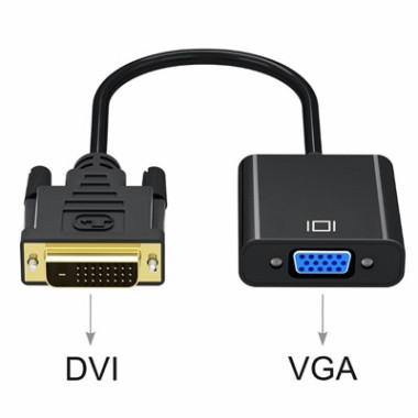 CONVI039222 Conv. DVI-D (24+1) vers VGA M/F
