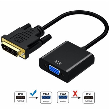 CONVI039222 Conv. DVI-D (24+1) vers VGA M/F