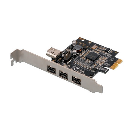 CON00046401 Carte PCI Express 3 ports IEEE 1394b