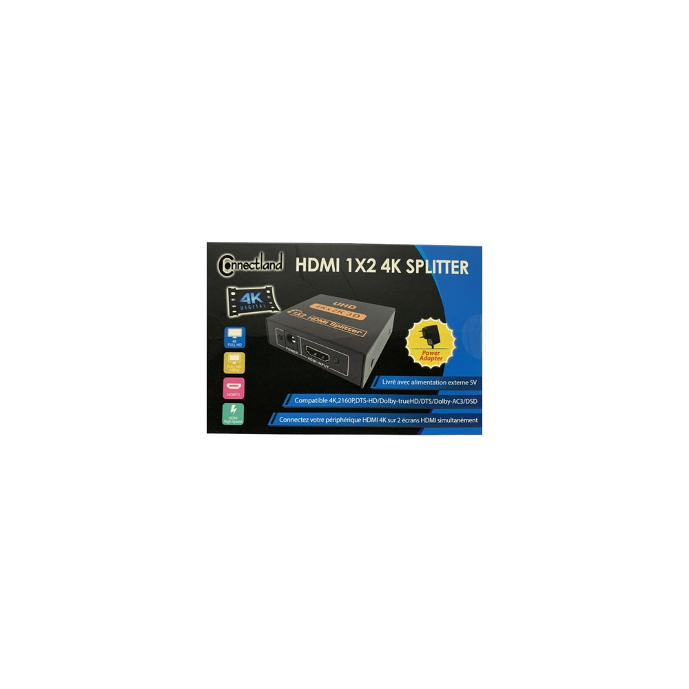 CON00046389 Splitter HDMI 2 sorties 4K CON00046389 Splitter HDMI 2 sorties 4K