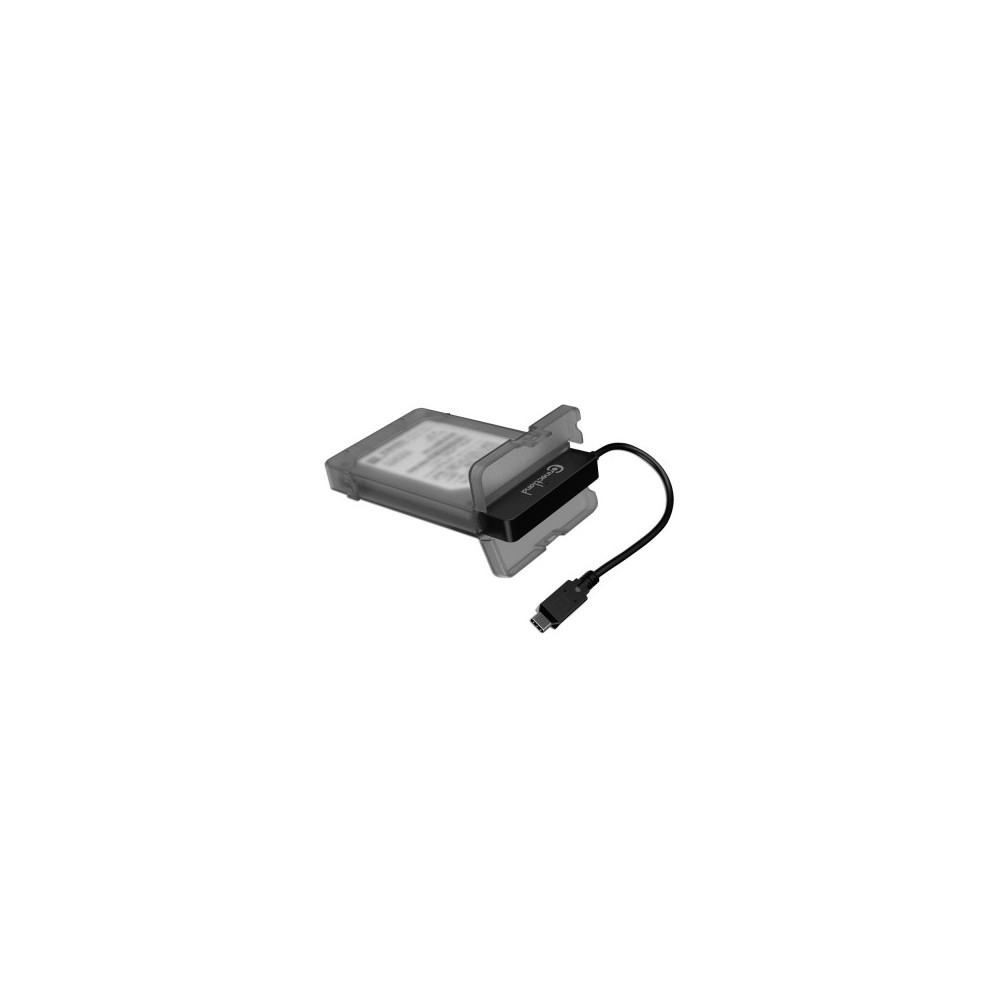 CON00046357 Boîtier externe 2 en 1 pour disque 2.5'' SATA USB v3.1 Gen2 Type C G2-28-BK Noir