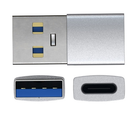 CON00046348 Adaptateur USB-C/F vers USB-A/M