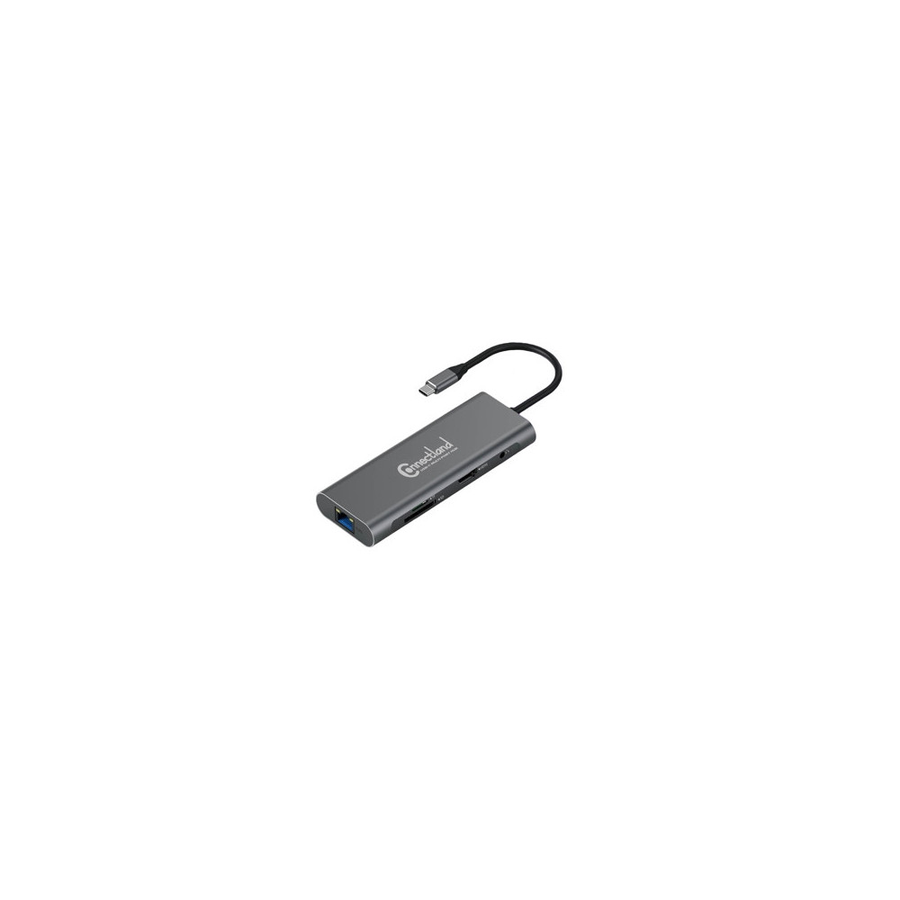CONAEX36251 0301658 - ADAPTAEUR USB TYPE C VERS HDMI ,RJ45 ,SD,TF,AUDIO, PD ,USB-A/F 3.0.x 3