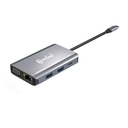 CON00046371 ADAPT.-USB-C  ALU-BOX 7en1