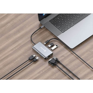 CON00046371 ADAPT.-USB-C  ALU-BOX 7en1