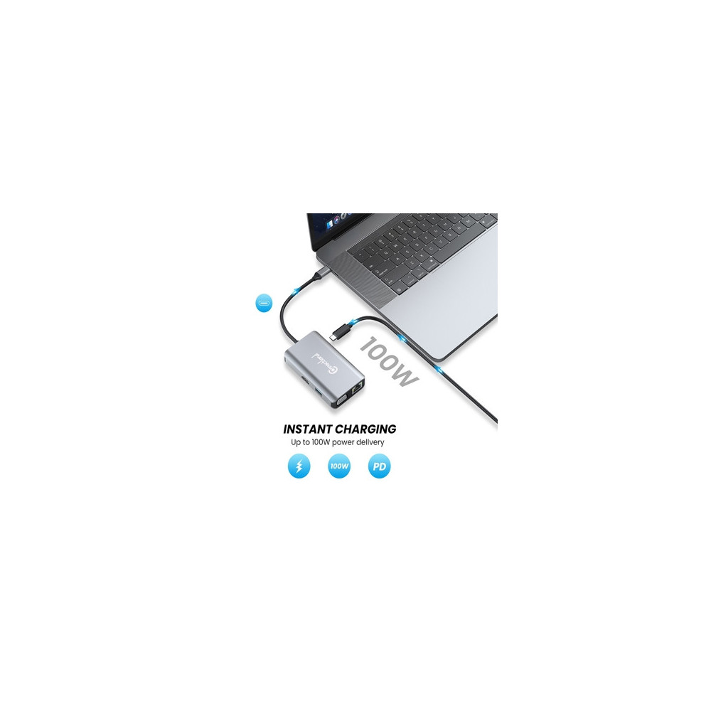 CON00046371 ADAPT.-USB-C  ALU-BOX 7en1