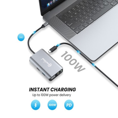 CON00046371 ADAPT.-USB-C  ALU-BOX 7en1