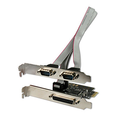 CON00046396 Carte PCI EXPRESS 1XPARALLELE+2X SERIES