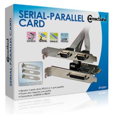 CON00046396 Carte PCI EXPRESS 1XPARALLELE+2X SERIES