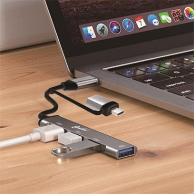 CON00046359 HUB USB3.0*1+USB2.0*3 PORTS