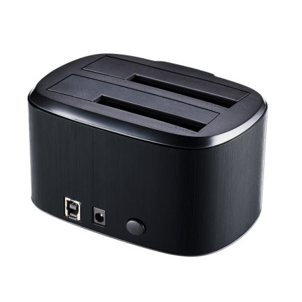 NONBT030785 Docking pour 2xHDD 2.5/3.5p Sata USB3 Noir