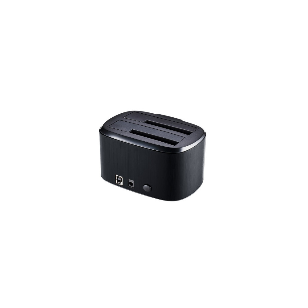NONBT030785 Docking pour 2xHDD 2.5/3.5p Sata USB3 Noir NONBT030785 Docking pour 2xHDD 2.5/3.5p Sata USB3 Noir