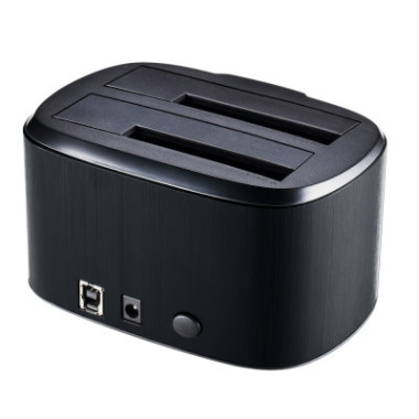 NONBT030785 Docking pour 2xHDD 2.5/3.5p Sata USB3 Noir