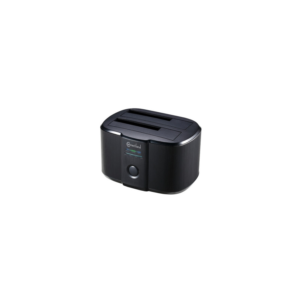NONBT030785 Docking pour 2xHDD 2.5/3.5p Sata USB3 Noir