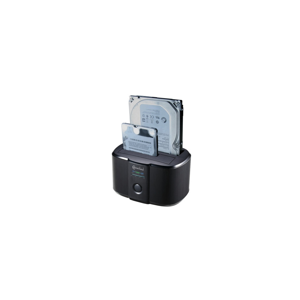 NONBT030785 Docking pour 2xHDD 2.5/3.5p Sata USB3 Noir