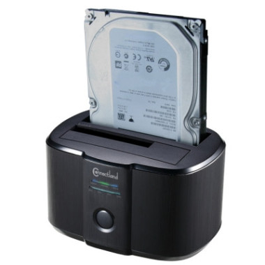 NONBT030785 Docking pour 2xHDD 2.5/3.5p Sata USB3 Noir