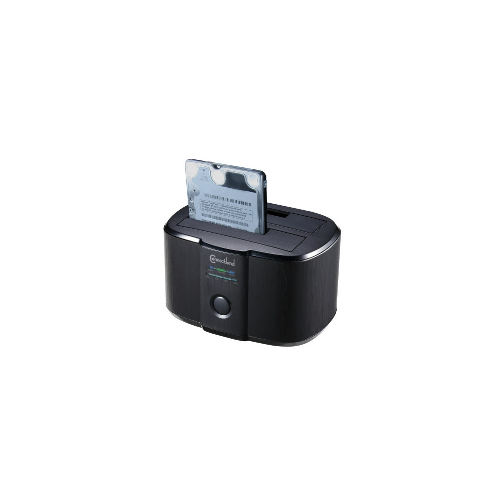 NONBT030785 Docking pour 2xHDD 2.5/3.5p Sata USB3 Noir
