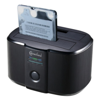 NONBT030785 Docking pour 2xHDD 2.5/3.5p Sata USB3 Noir
