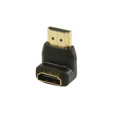 CON00046372 Adaptateur HDMI Mâle vers HDMI femelle coudé vers le bas