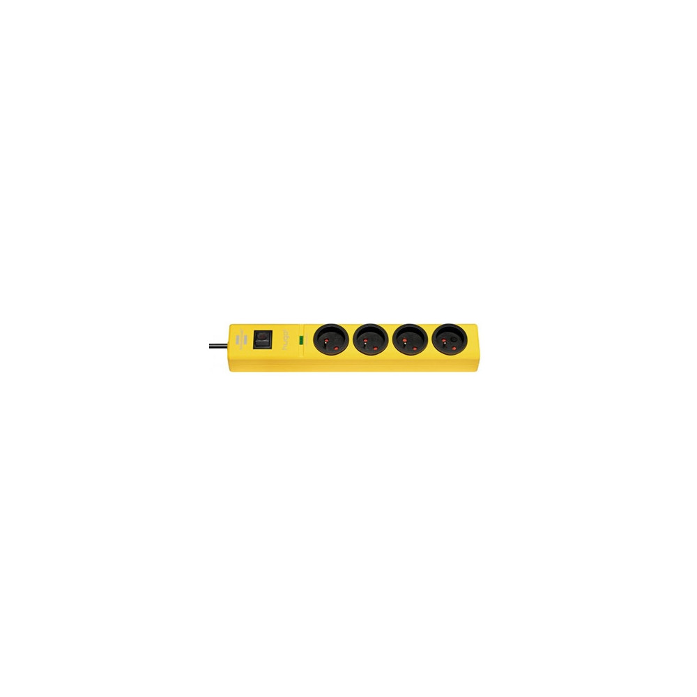 BRENNENSTUHL BS-HUGO-4PRISES-JAUNE | ECP Grossiste informatique BRENNENSTUHL BS-HUGO-4PRISES-JAUNE | ECP Grossiste informatique