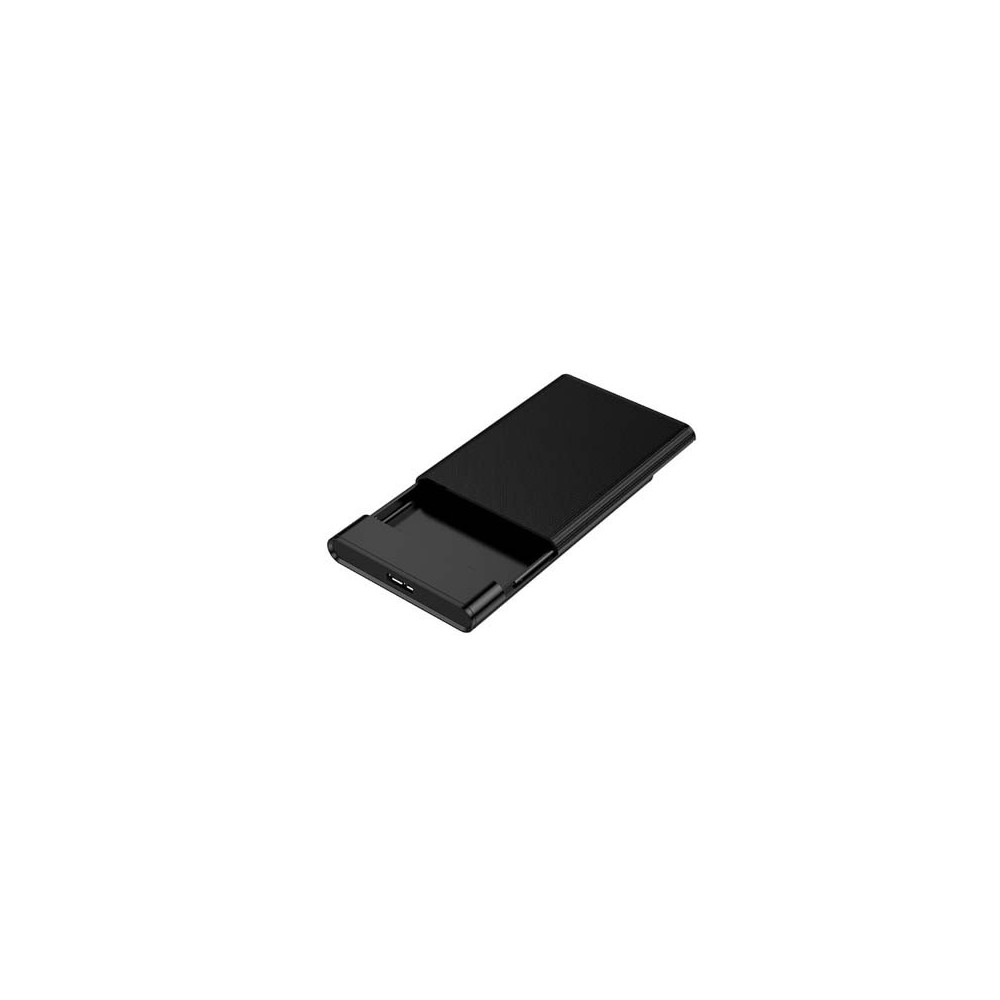 CON00046330 Boîtier externe 2.5p HDD/SSD USB3 SATA ABS SANS VIS BLACK