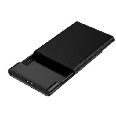 CON00046330 Boîtier externe 2.5p HDD/SSD USB3 SATA ABS SANS VIS BLACK