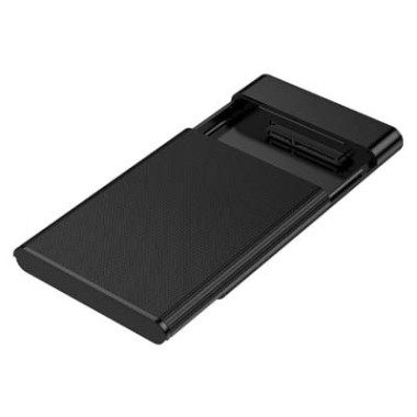 CON00046330 Boîtier externe 2.5p HDD/SSD USB3 SATA ABS SANS VIS BLACK
