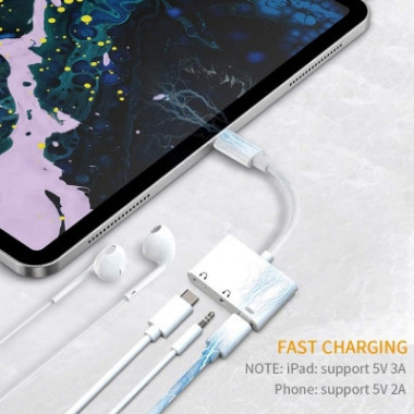 CON00046382 Adaptateur USB-C (M) vers JACK+2-TYPE-C