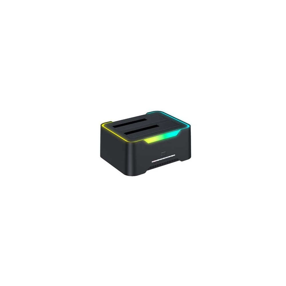 CON00046380 STATION 2xHDD SATA SORTIES USB V3 BLACK STATION 2xHDD ABS ILLUMINATED CON00046380 STATION 2xHDD SATA SORTIES USB V3 BLACK STATION 2xHDD ABS ILLUMINATED