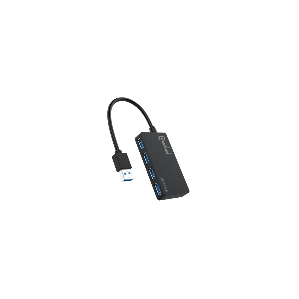 CON00046358 HUB USBv3 3.0  4 PORTS NOIR