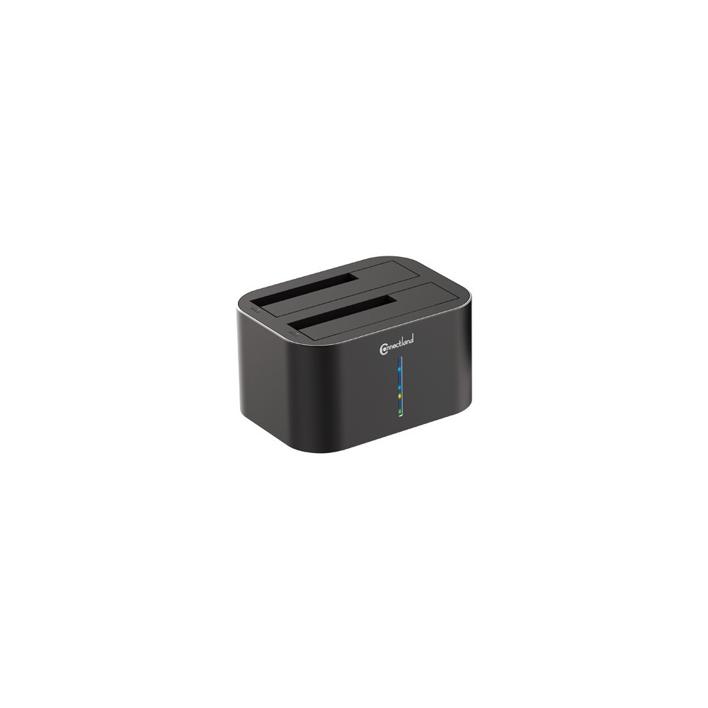 NONBT030788 Docking pour 2xHDD 2.5/3.5p Sata USB3 Noir NONBT030788 Docking pour 2xHDD 2.5/3.5p Sata USB3 Noir