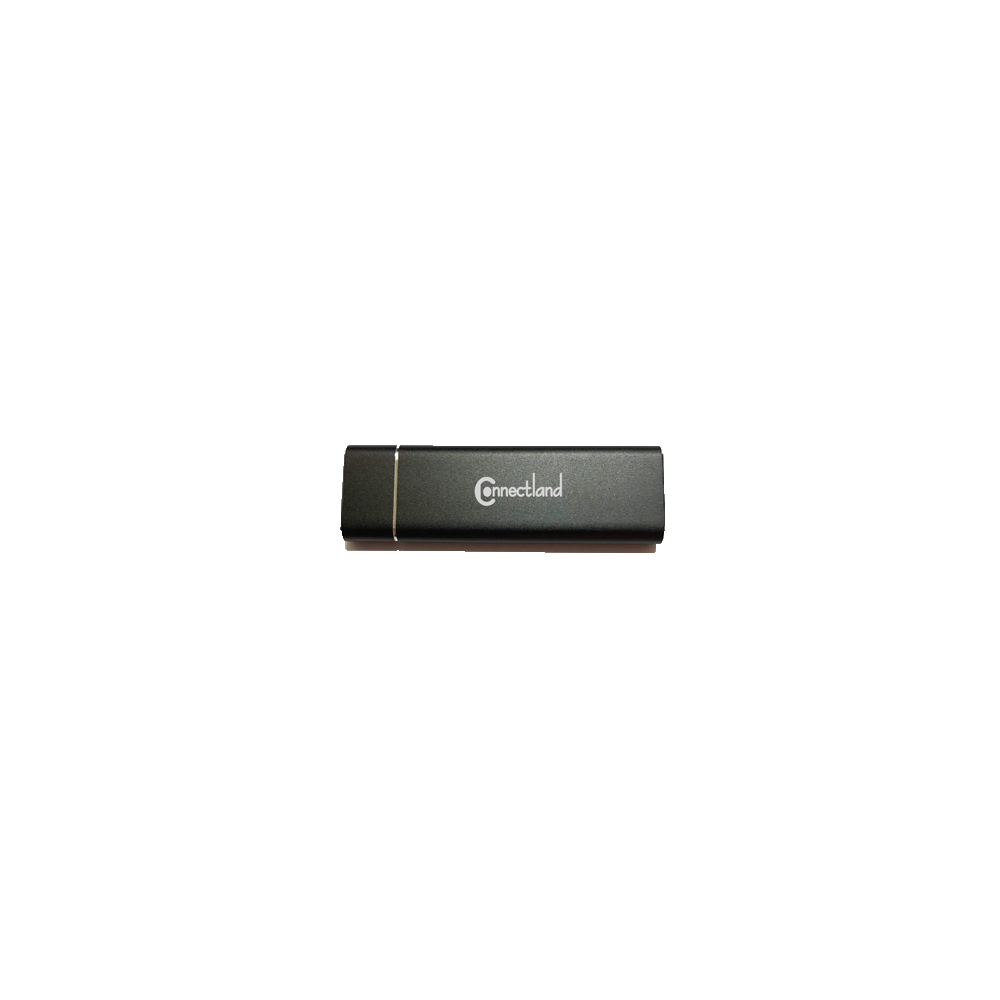 CONBT034924 Connectland BOITIER USB3.1 NVMe PCIe M2 SSD Type C