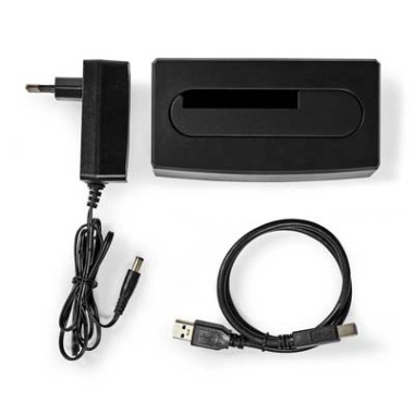 CONBT044106 STATION 1xHDD SATA 2.5p / 3.5p SORTIES USB V3 BLACK