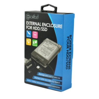 NONBT030688 Boîtier externe 2.5p SATA USB 3.0 Noir