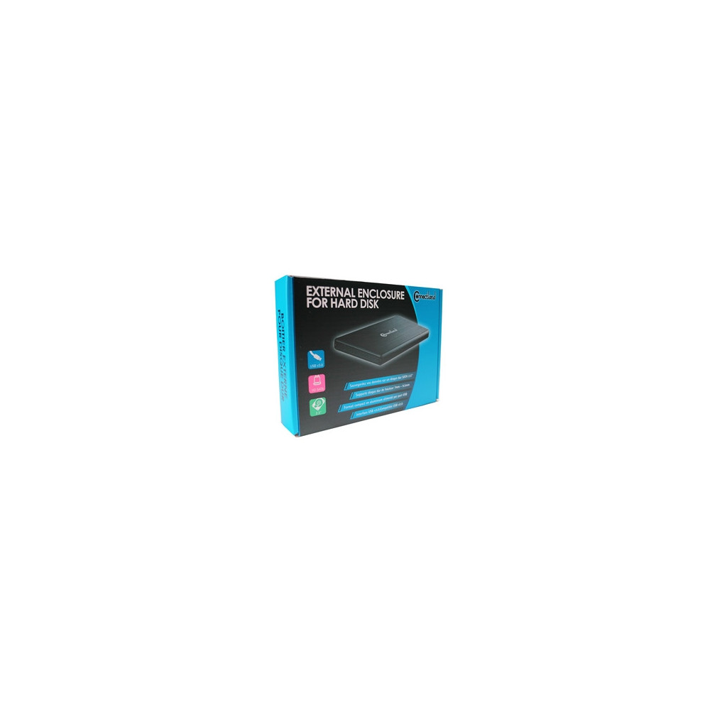NONBT030684 Boîtier externe 2.5p SATA USB 3.0 Alu Noir