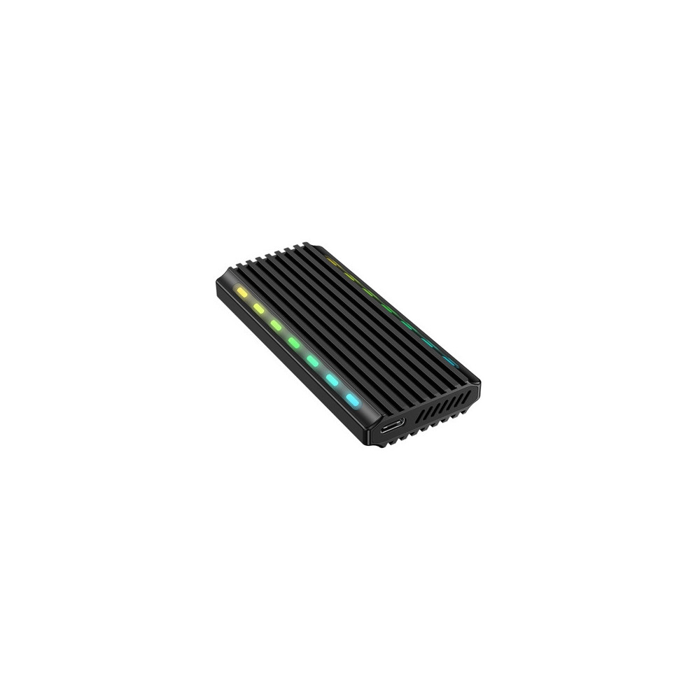 CONBT044105 1920335 Boîtier SSD externe, M.2 NVMe SATA PCIe M2 SSD Sans vis Type C 10Gbps Bl