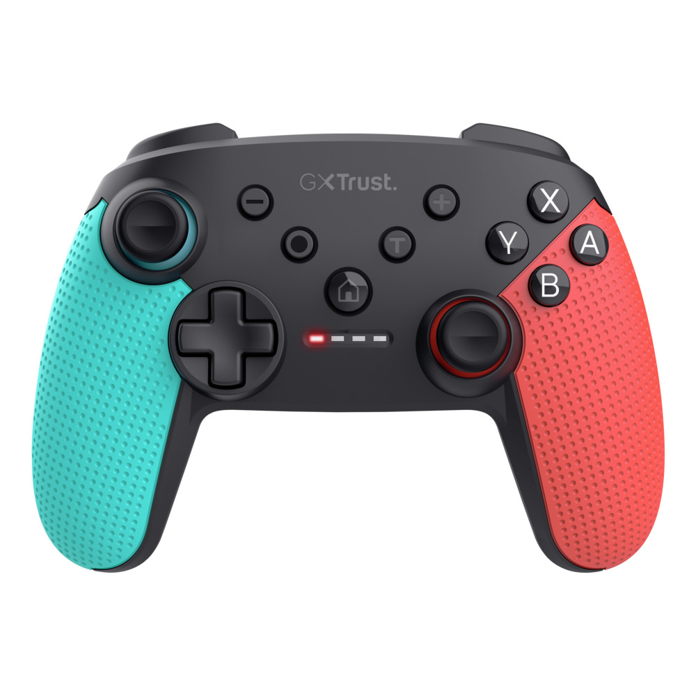 Trust GXT 1246B Muta Noir, Bleu, Rouge Bluetooth Manette de jeu Nintendo Switch, Nintendo Switch Lite Trust GXT 1246B Muta Noir, Bleu, Rouge Bluetooth Manette de jeu Nintendo Switch, Nintendo Switch Lite